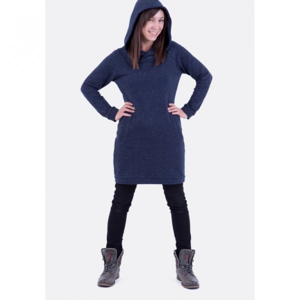 Symønster Pattydoo Hoodie-Kjole "Ronja" str 32 - 54