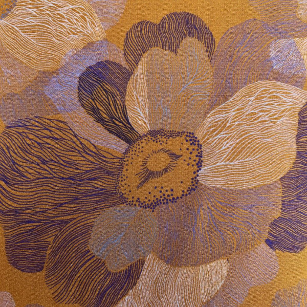Viscose Stretch "Art Flow Yellow" by mind the MAKER