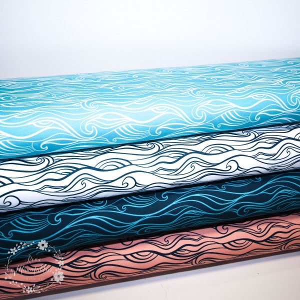 Bomulds-Jersey kollektion "Waves" by Käselotti