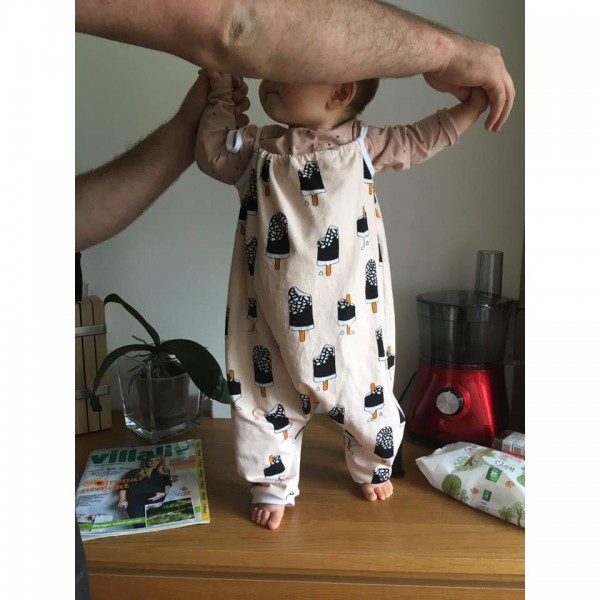 Snitmønster til børn "Summer Romper / Dress" str 62 - 164