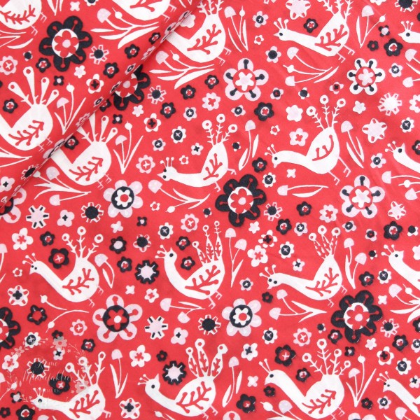 BIO-Bomuld “Folkland“ kb-02 fra Birch Fabrics