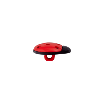 18 mm Øsken-Knap “Mariehøne“