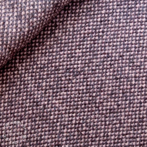 Uldstoff lyserød-grå - Made in Italy