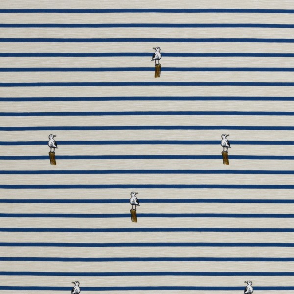 66 cm French Terry-Panel kollektion "Ahoi" eller "Moin"