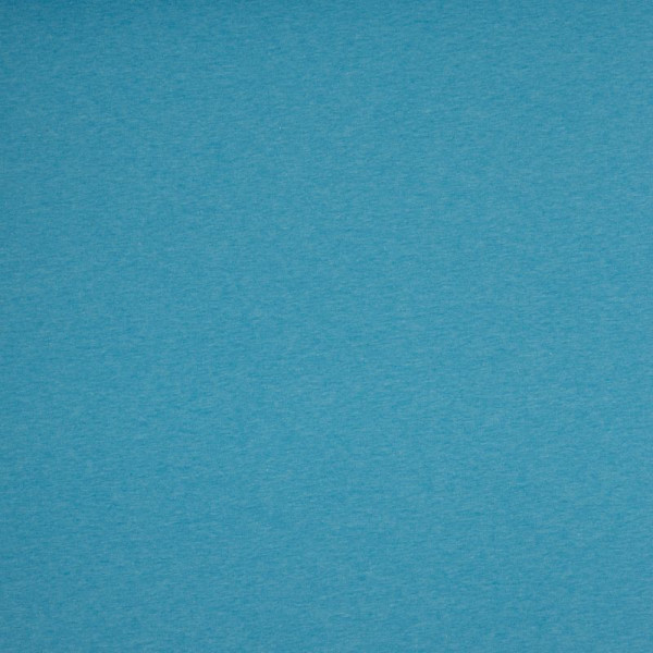 1m Bomuldsjersey "Vanessa melange" aquamarine 1842