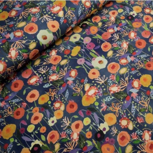 French Terry kollektion "Floral garden" by poppy
