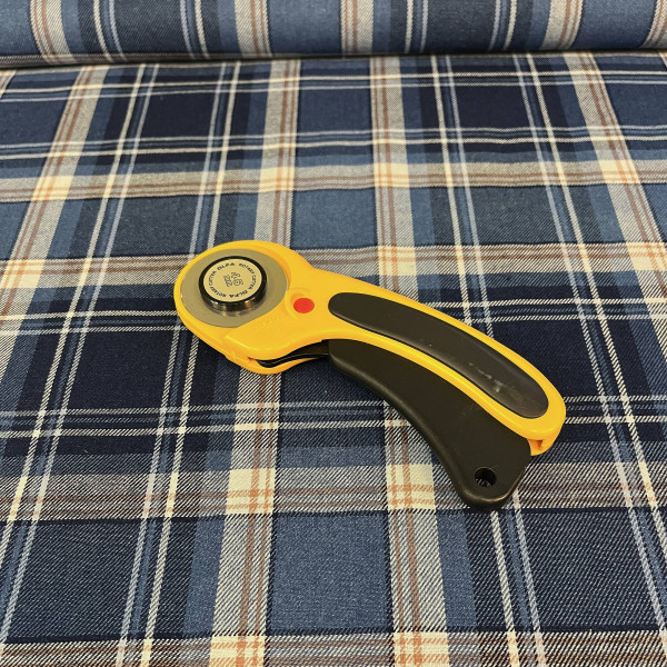 Flanel til skjorte ternet