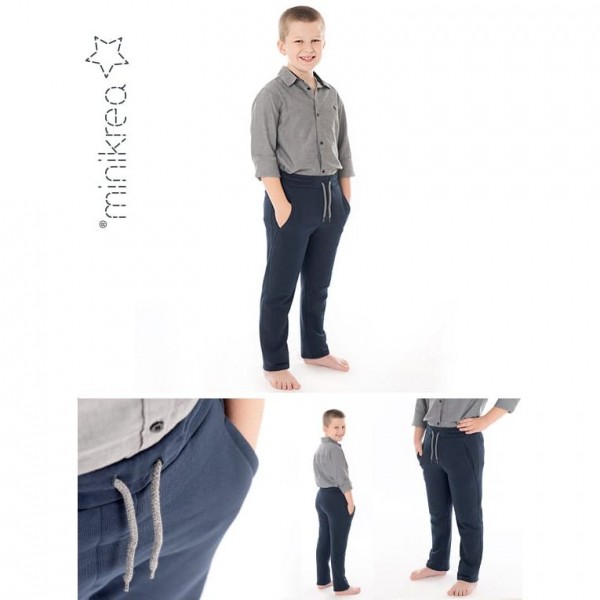 Snitmønster minikrea 33320 "Pull Up Pants" str 2 - 14 Y (92 - 164 cm)