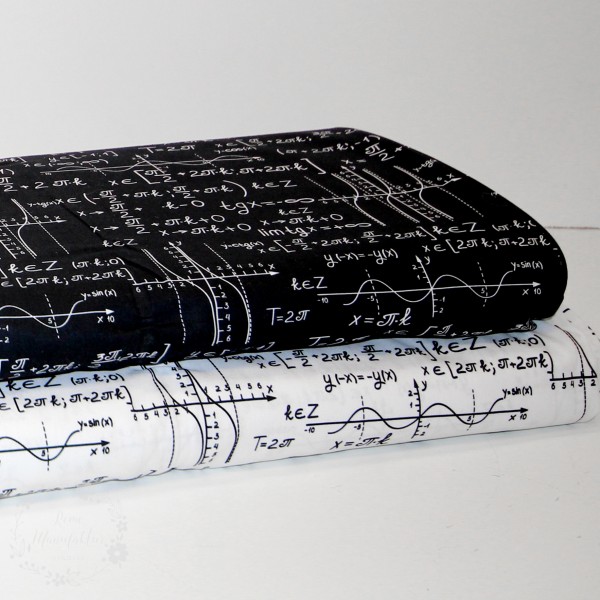 Bomuld kollektion "Kim" matematik