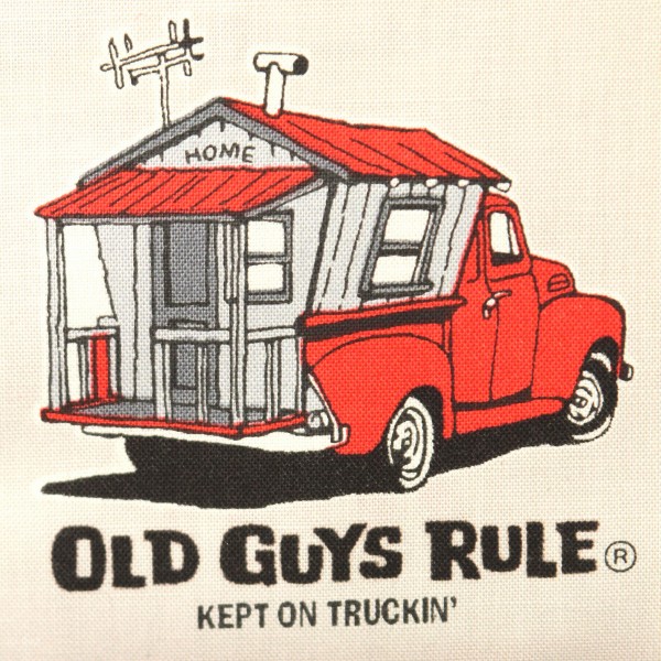 Bomuld Robert Kaufmanns “Old Guys Rule“ 18322-12