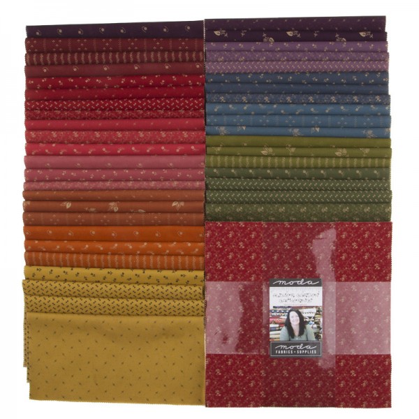 Fat Quarter Bundle "Flower Garden Gatherings" fra moda