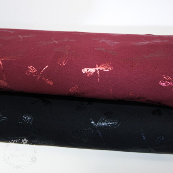 Jersey med glitter "Guldsmed" sort