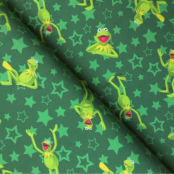 Bomuldsjersy "Kermit"