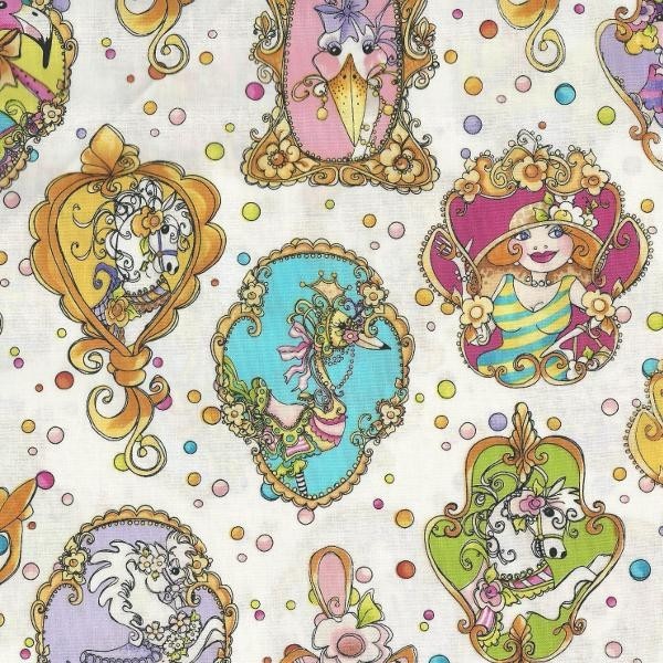 Bomuld “Carousel“ by Loralie