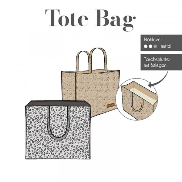 Snitmønster "Tote Bag"