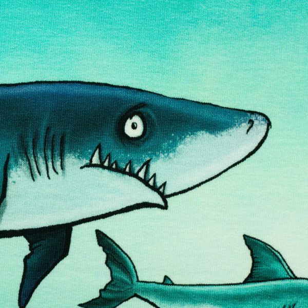 85 cm French Terry Panel “Shark Tank” by Thorsten Berger