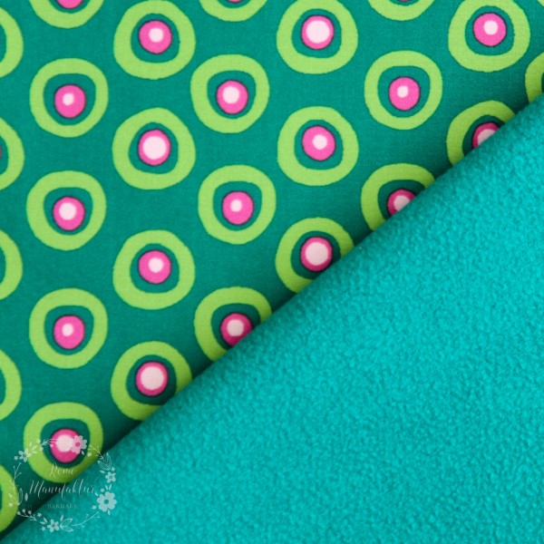 Softshell “Dots green“