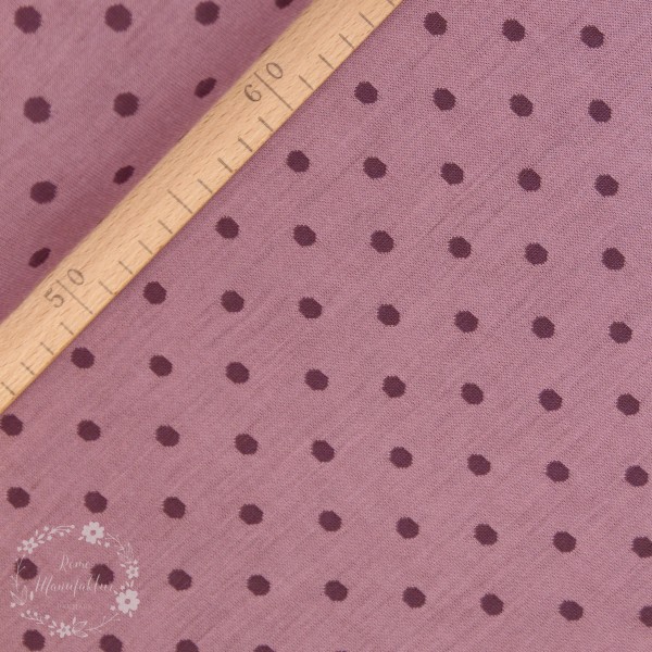 Doubleface-Uld-Jacquard "Prikker"