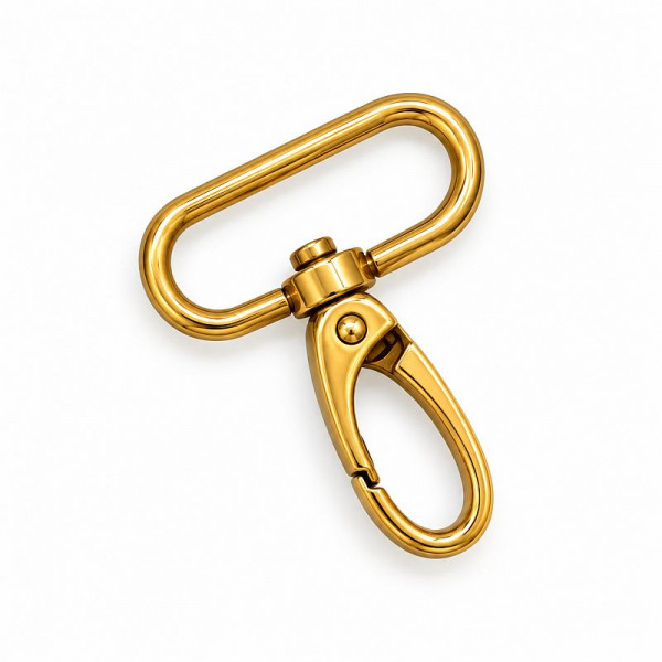 30mm Karabinhage guld