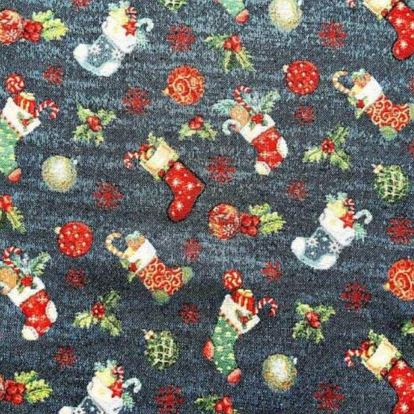 Gobelin med glitter "Nikolausstøvler"