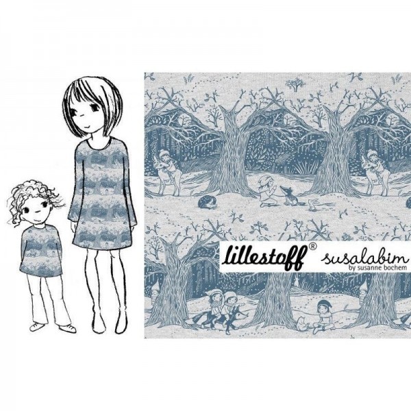 BIO-Bomuldsjersey "Winterwald" by Susalabim