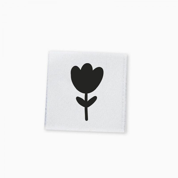 Label "Blume 2" 20 x 20 mm