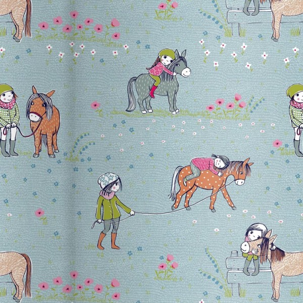 BIO-French Terry "Pony-Liebe" by Susalabim
