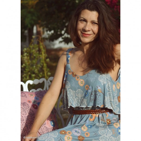 Slubjersey “In the Garden" by Bienvenido Colorido