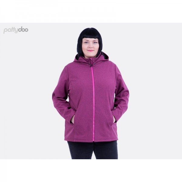 Snitmønster Pattydoo Dame-Softshell-Jakke “Susan“ str. 32 - 54