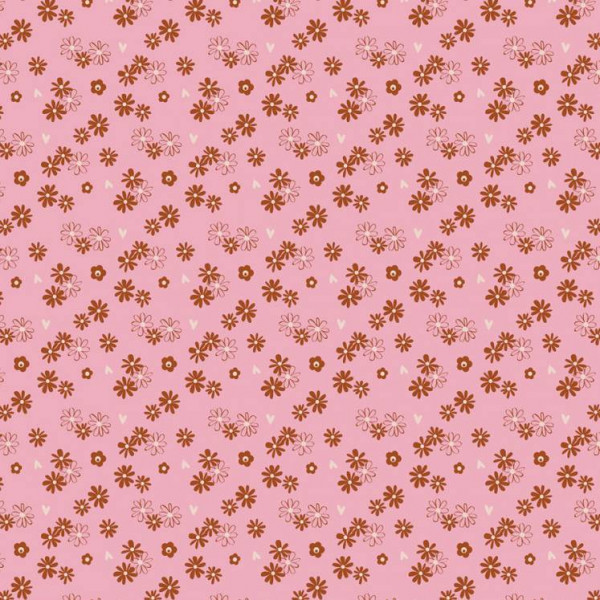 Bomuldsjersey “Avalana“ 19-769 blomster