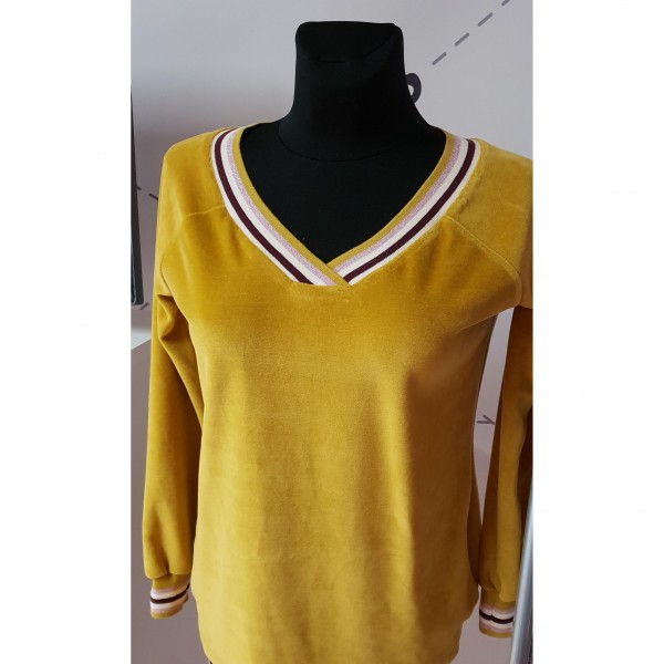 Snitmønster Sweater "Vicky" Dame str 32 - 58