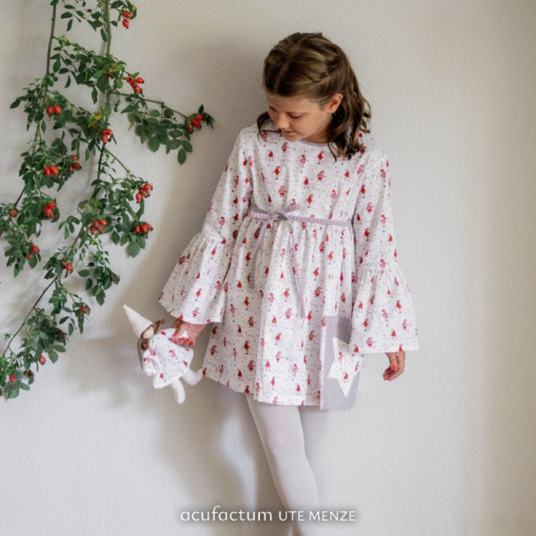 Baumwollstoff "Fadenengel" von acufactum