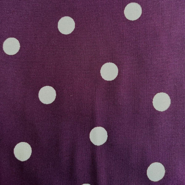 Viscose Stretch "Dots burgundy" by mind the MAKER