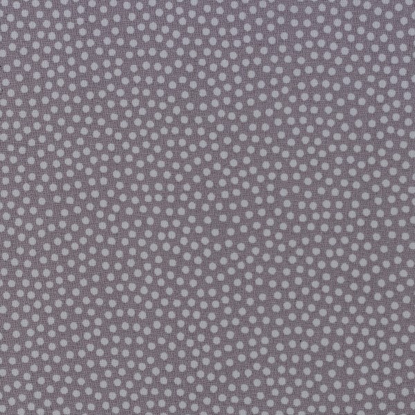 Bomuld "Dotty" prikker Ø 2 mm grå