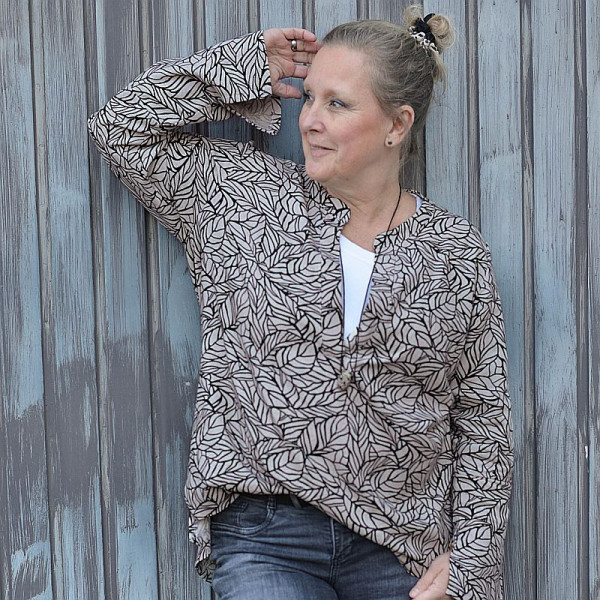 Blanding af viscose og hør "Padua"