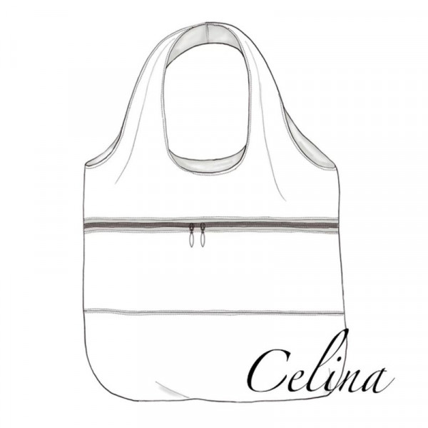 Snitmønster "Celina"" Tote Bag