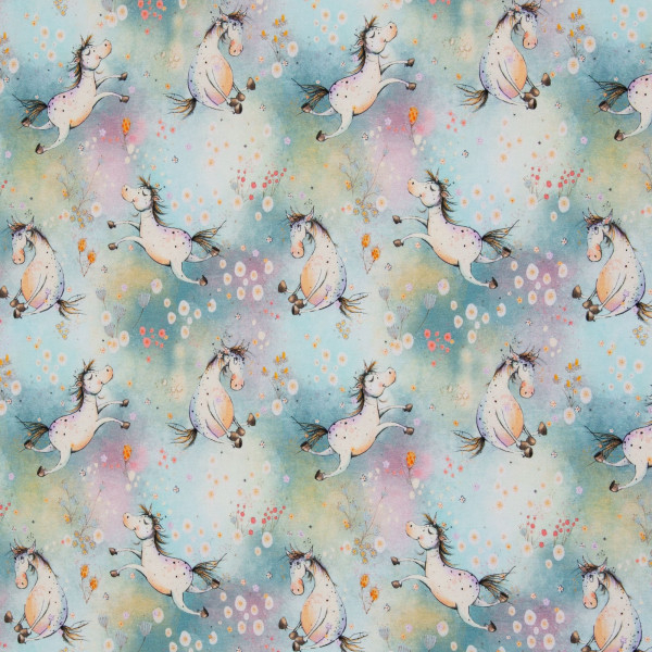 Bomuldsjersey "Nils" Heste