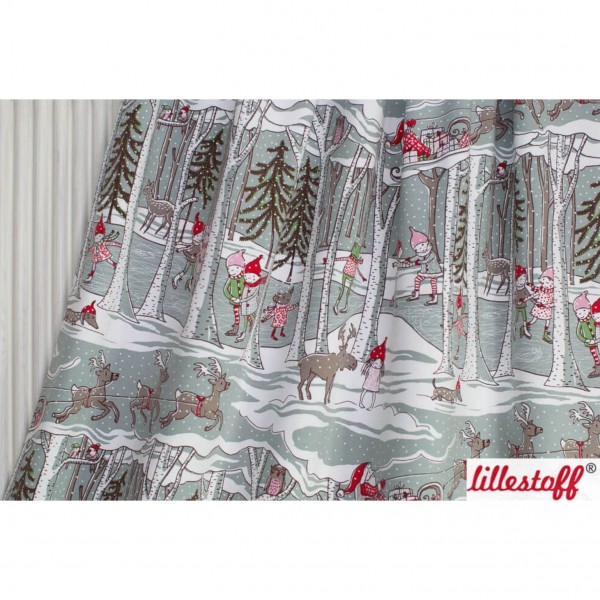 50 cm BIO-French Terry "Wichtelwinter" by Susalabim