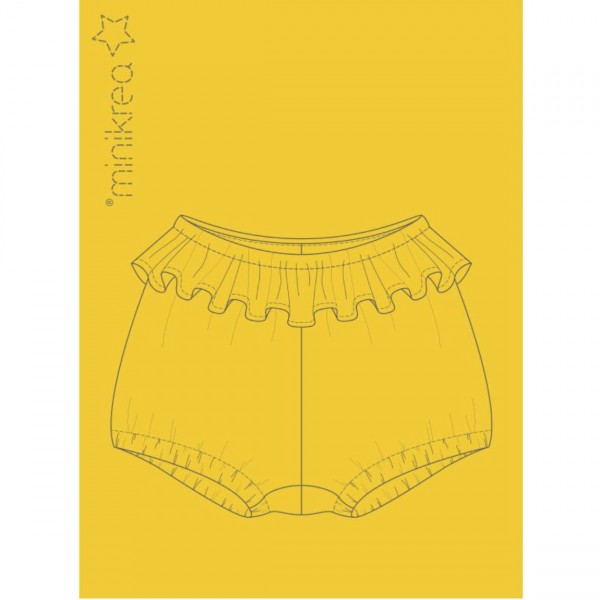 Snitmønster minikrea 110 "Baby Bloomers" str 0 - 2 Y (50 - 92 cm)