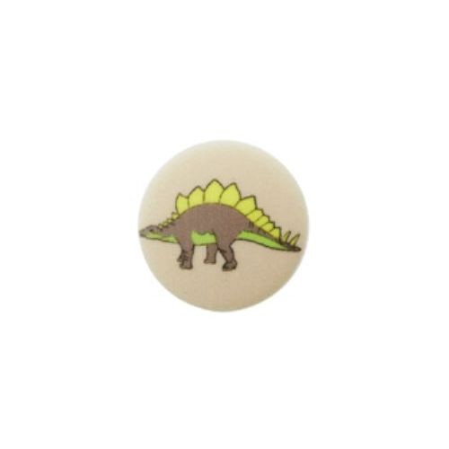 15 mm Øsken-Knap "Stegosaurus"