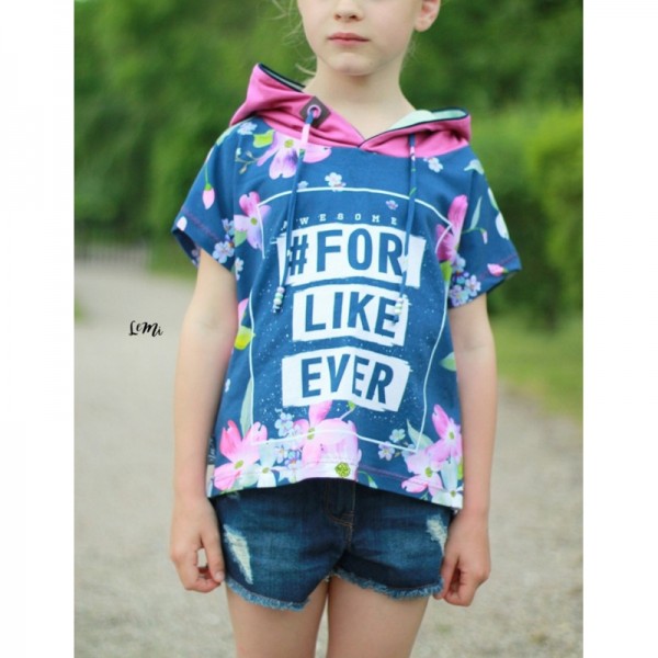 Snitmønster Kids-Shirt “Sommerwind“ str 86 - 164