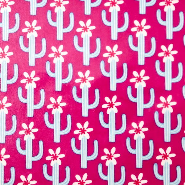 Voksdug “Cactus Blossom pink“ by jolijou