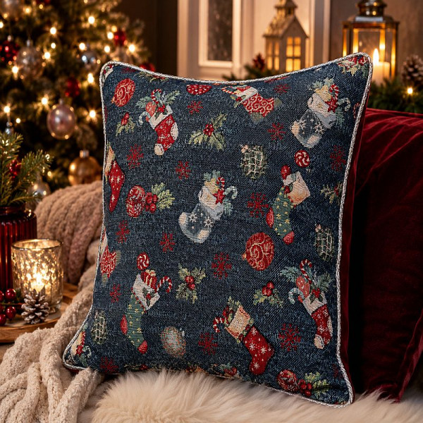 Gobelin med glitter "Nikolausstøvler"
