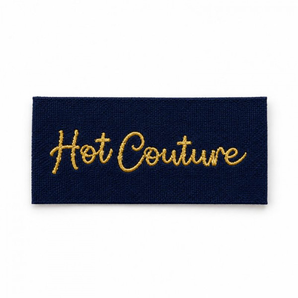 Label "Hot Couture" 45 x 25 mm