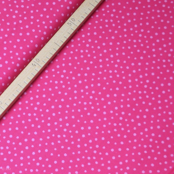 Bomuld “Junge Linie“ pink konfetti