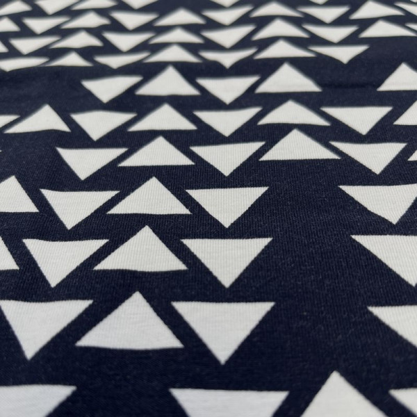 1 m Bomuldsjersey “Verat“ mørkeblå