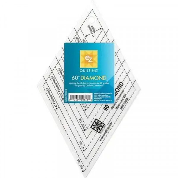 EZ Quilting 60° Diamond Ruler