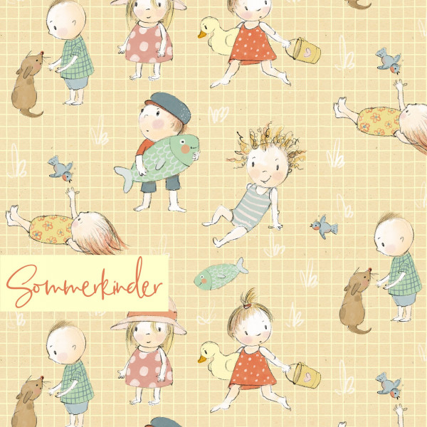 Bio-Jersey "Sommerkinder" fra Susalabim