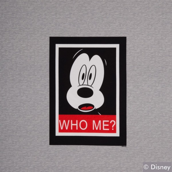 Disney Jersey-Panel "Mickey -Who me?"