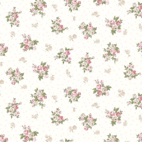 Bomuld kollektion "Vintage roses"